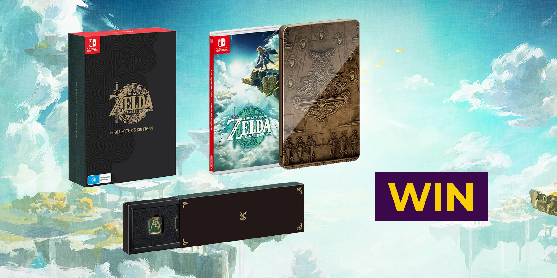 Win Tears of the Kingdom Collector's Edition