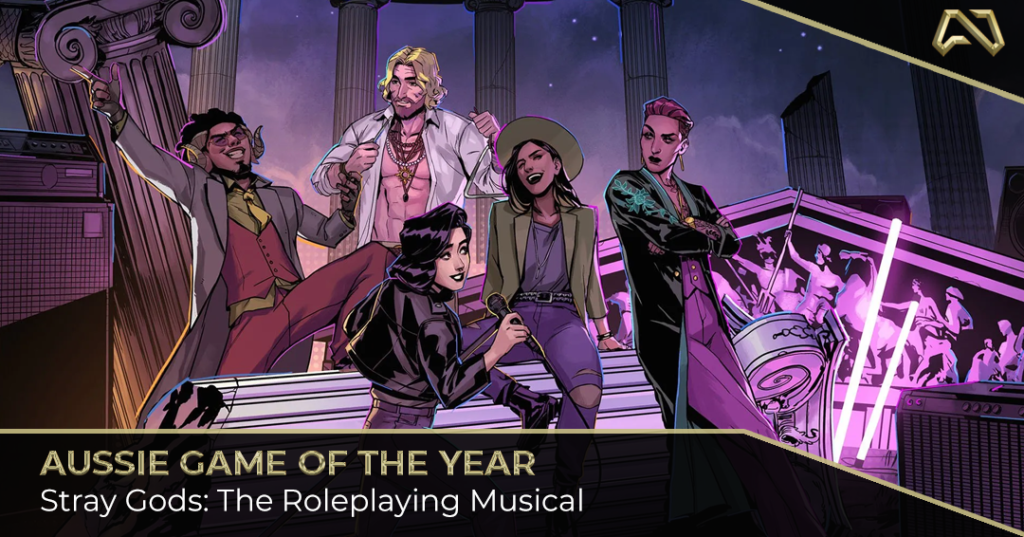 Stray Gods: The Roleplaying Musical - Aussie Game of the Year