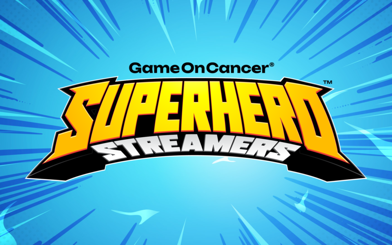 Game On Cancer Superhero Streamers