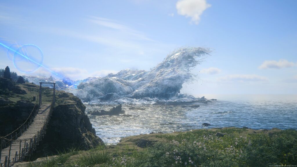 Final Fantasy XVI The Rising Tide DLC - Breathtaking scenery