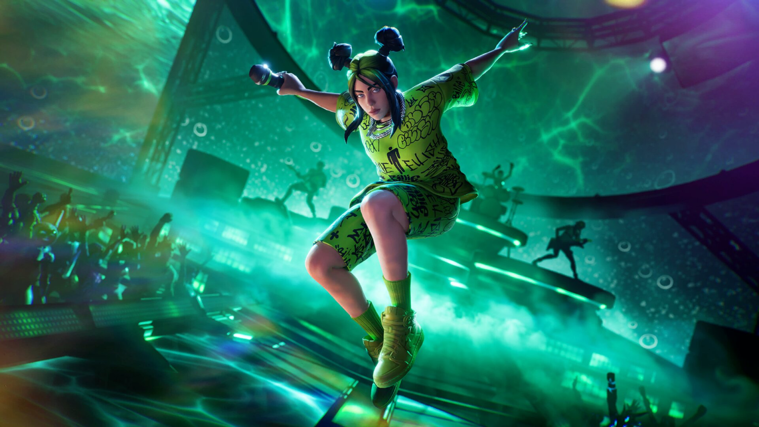 Billie Eilish in Fortnite