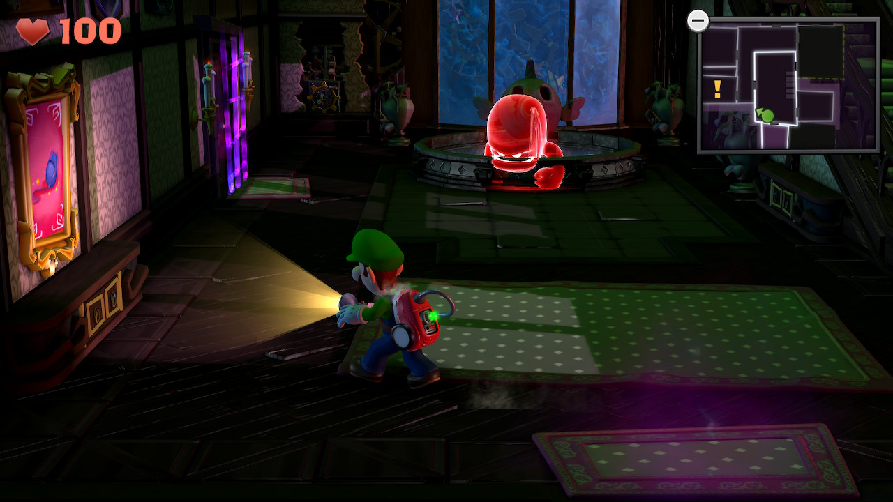 Luigi's Mansion 2 HD Review - Luigi and Ghost