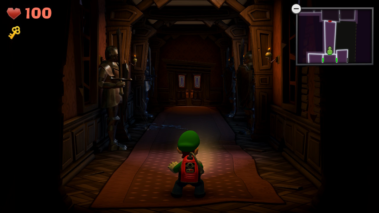 Luigi's Mansion 2 HD Review - Hallway