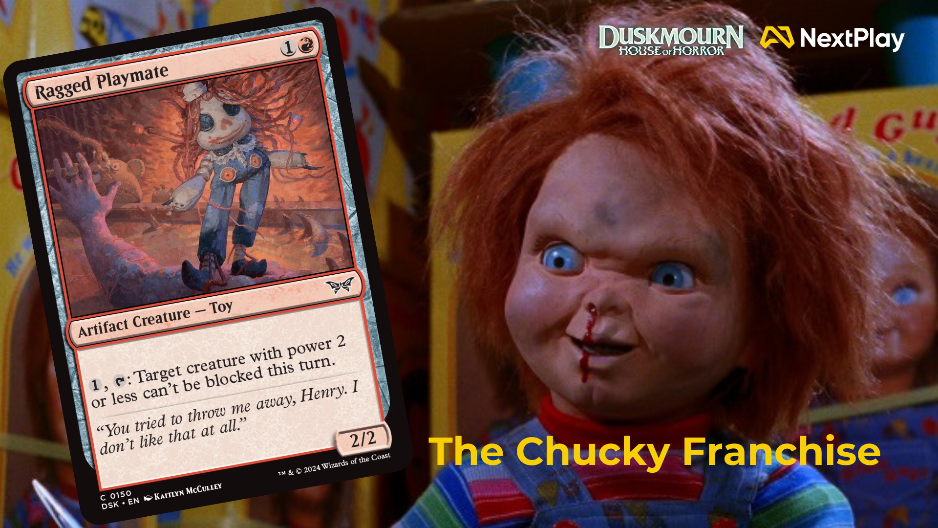 References in MTG Duskmourn - Chucky