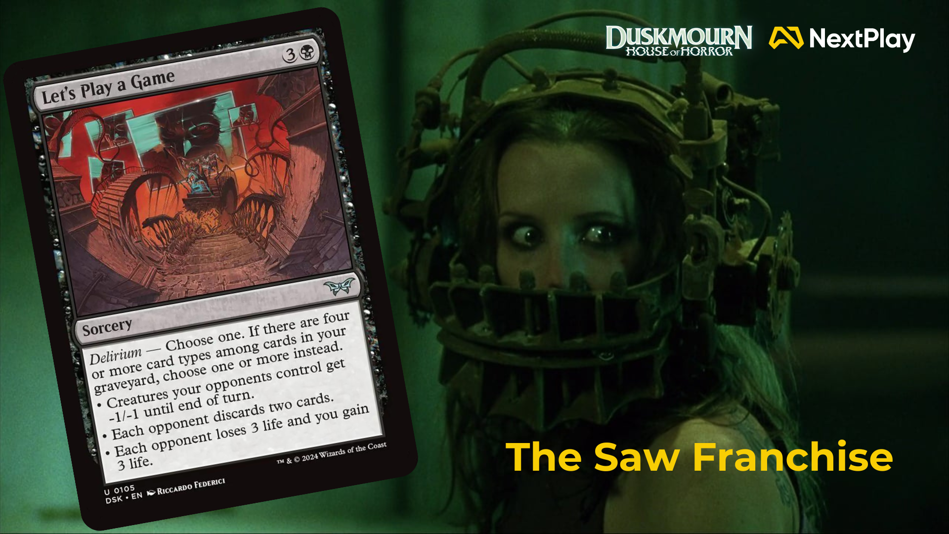 References in MTG Duskmourn - SAW