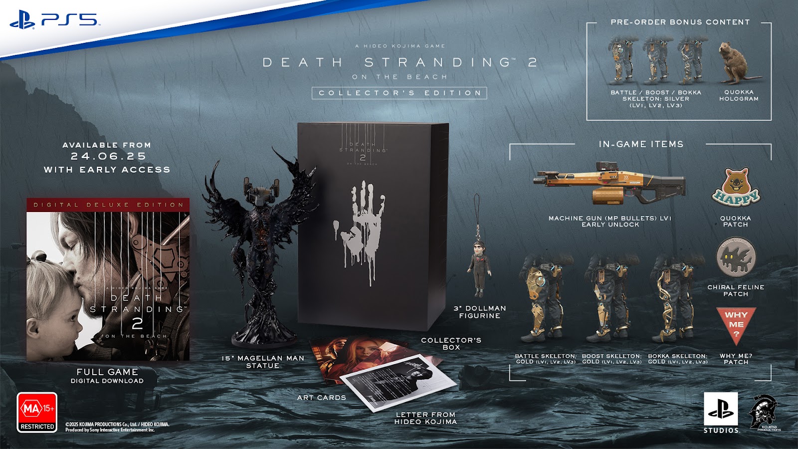 Death Stranding 2 Collectors Edition PAL