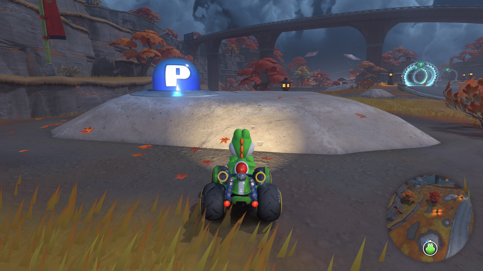 P-Switch in Mario Kart World