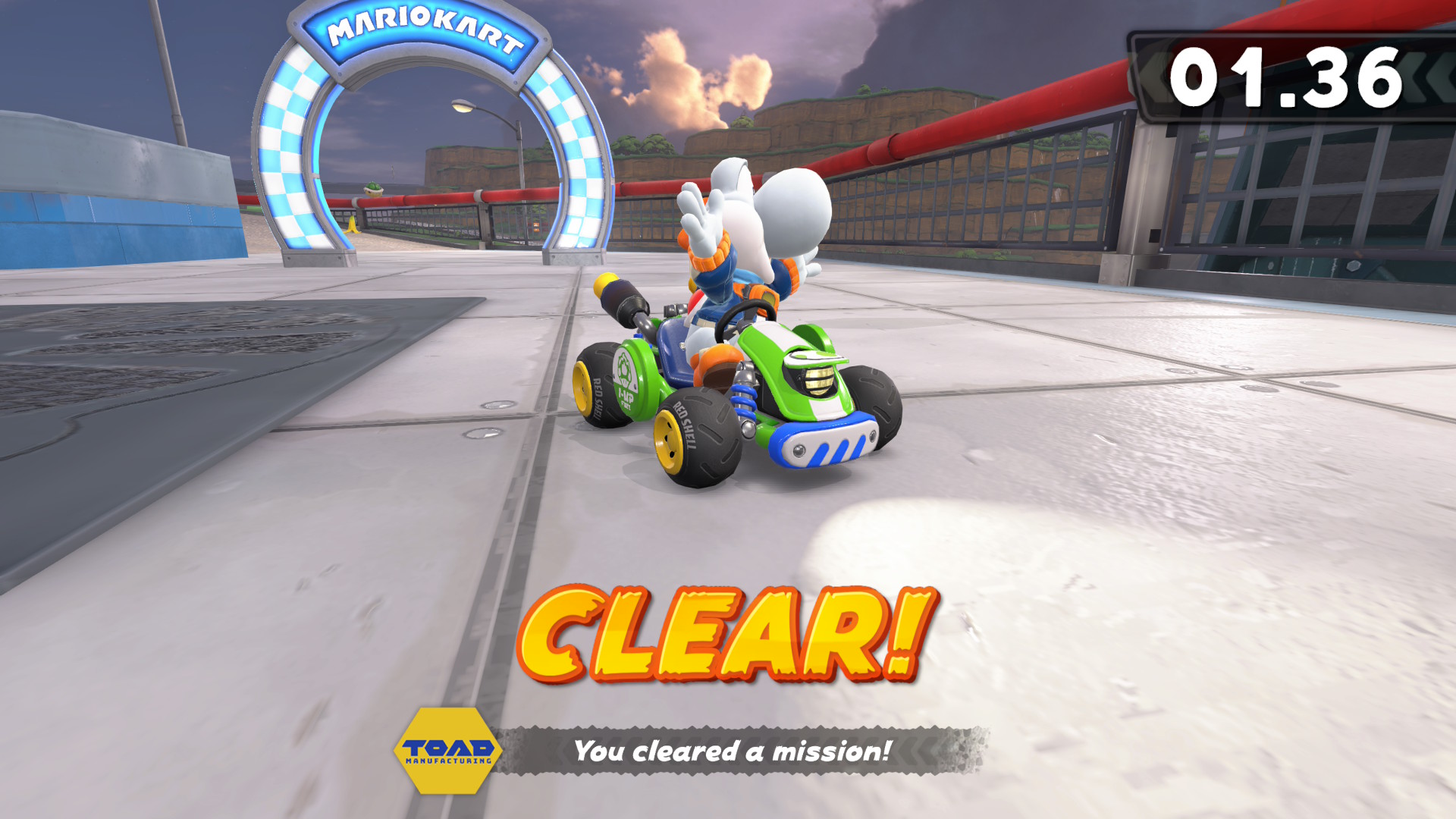 Yoshi, mission cleared