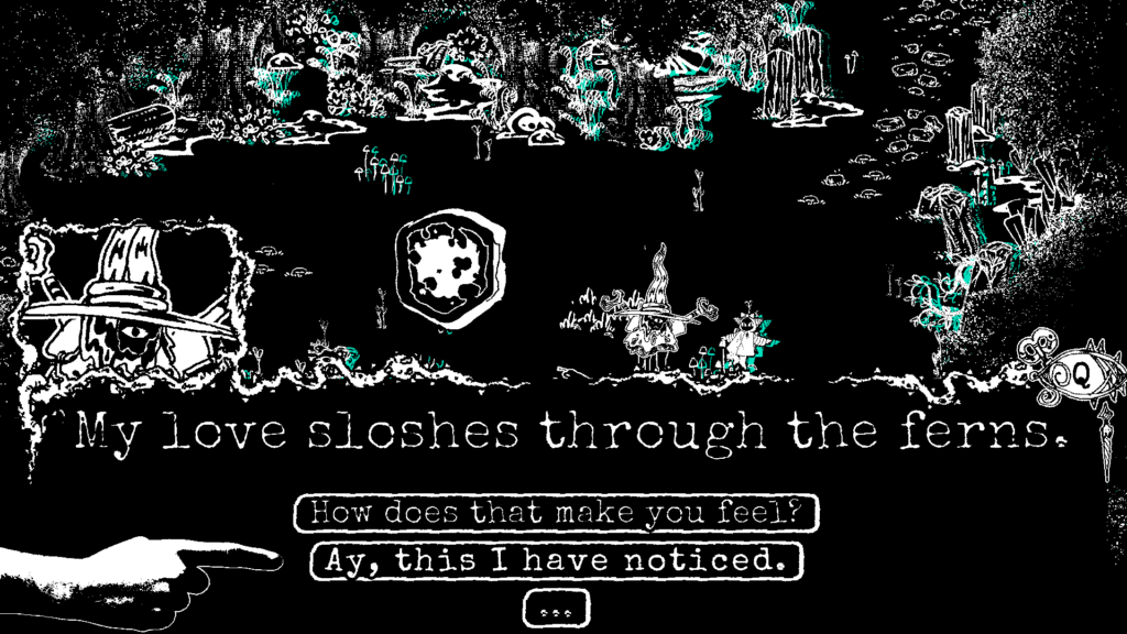 Key Fairy - a wizard speaks to you: My love sloshes through the ferns.